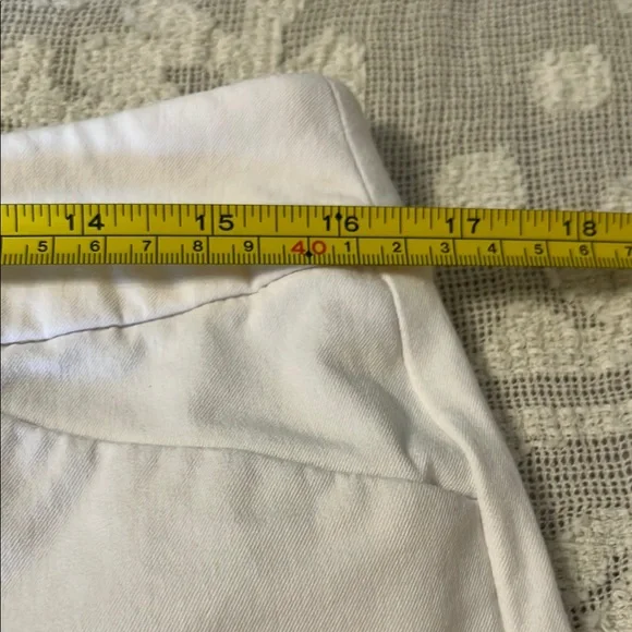 Charter Club White Cropped Pants size 10 - Picture 10 of 14